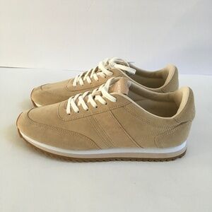 J. Crew Trainers In Suede Women’s 11 Beige Comfort Sneakers Outdoor Travel BJ841